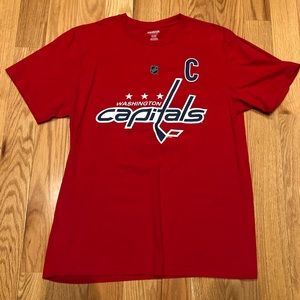 Reebok Washington capitals player shirt